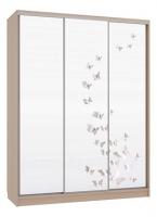 Бассо 7-600 18 (полки слева) дуб млечный Бассо 7-600 18 (полки слева) дуб млечный