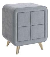 Тумба прикроватная Софи 2, (480х370х580) муссон (велюр) Тумба прикроватная Софи 2, (480х370х580) муссон (велюр). Фото №1