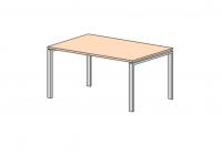 Стол писменный прямоугольный глубиной 800 мм Европа Лайт фото Стол писменный прямоугольный глубиной 800 мм Европа Лайт