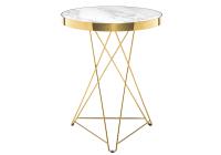 Стол Milena white / gold фото Стол Milena white / gold. Фото №1