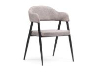 Стул на металлокаркасе Twin gray / black фото Стул на металлокаркасе Twin gray / black. Фото №1