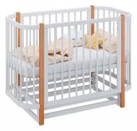 Кроватка Polini kids Simple 350, белый фото Кроватка Polini kids Simple 350, белый. Фото №1