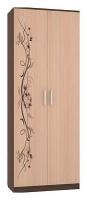 Натали Шкаф 2-створчатый венге/дуб млечный