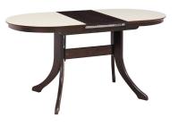 Стол  Марсель 120/80-КМ (овальный с иск.камнем). Фото №1