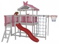 Комплекс игровой ДК5Р, розовый, серый. Фото №1