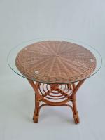 Стол из ротанга 02/08 фото Стол из ротанга 02/08. Фото №1