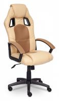 Компьютерное кресло DRIVER кож/зам/ткань, бежевый/бронза, 36-34/21 (id:  ). Фото №1