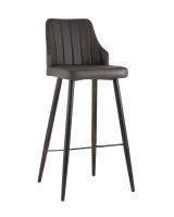 Стул барный Коналл экокожа таупе. Фото №1