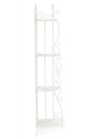 Кованая угловая этажерка Secret De Maison 001 (Белый)