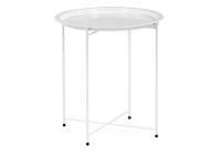 Журнальный стол Tray 47х51 white фото Журнальный стол Tray 47х51 white