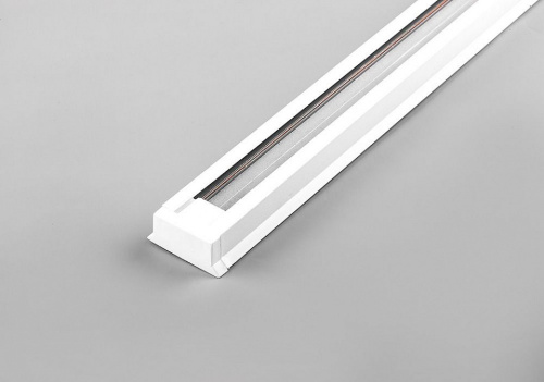 CAB1003 Шинопровод для трековых светильников, белый, 2м, ( в наборе токовод,   заглушка, крепление). Фото №1