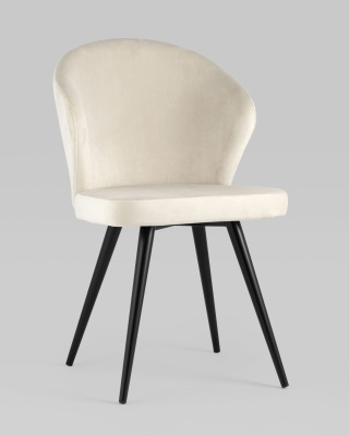 Стул Танго велюр кремовый фото Стул Танго велюр кремовый. Фото №3