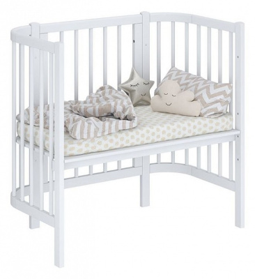 Кроватка Polini kids Simple 120, белый. Фото