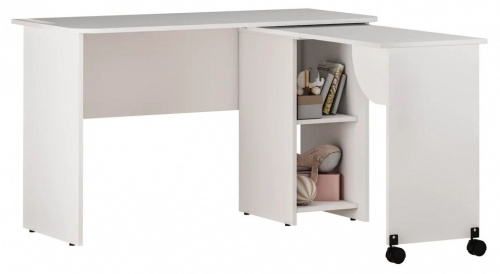 Стол письменный Трио,белый. Фото №3