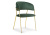 Стул Kamelia dark green / gold фото Стул Kamelia dark green / gold. Фото №2