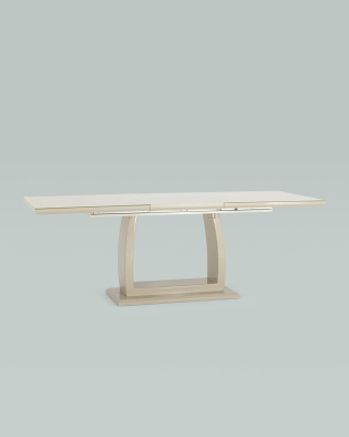 Стол обеденный Орлеан раскладной 160-215*90 бежевый. Фото