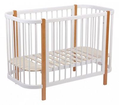 Кроватка Polini kids Simple 350, белый фото Кроватка Polini kids Simple 350, белый. Фото №3