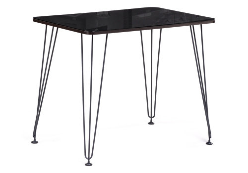 Стол стеклянный Хумфри черный. Фото №1