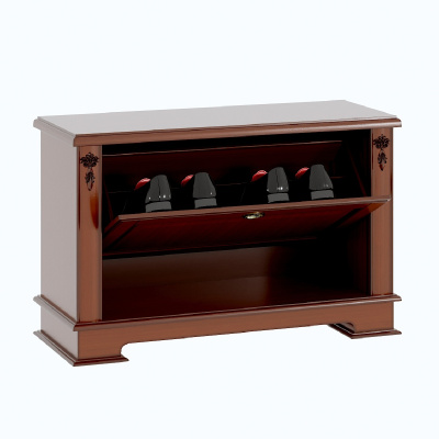 Обувница 1350 Слоновая кость с золотом фото Обувница 1350 Слоновая кость с золотом. Фото