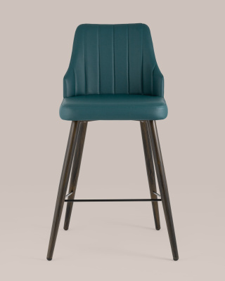 Стул полубарный Коналл экокожа темно-синий. Фото №5