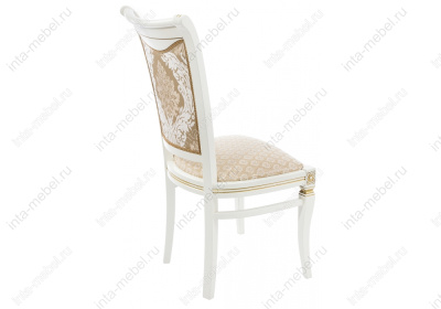 Стул деревянный Mariano молочный патина. Фото №4