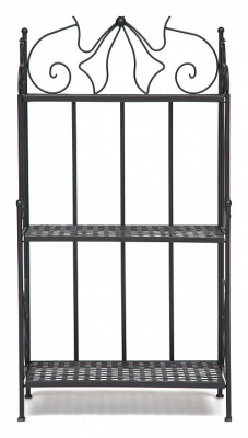 Этажерка Secret De Maison 002, сплав металла/аллюмиий, 59х30х118см, черный. Фото