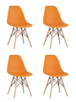 Стул Style DSW оранжевый x4 фото Стул Style DSW оранжевый x4. Фото №2