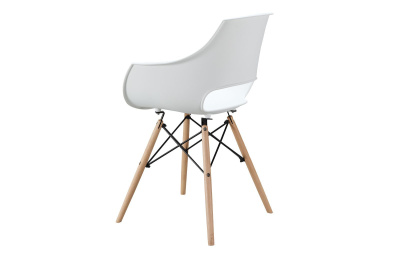 Стул PC-07 белый (matt white) фото Стул PC-07 белый (matt white). Фото №3