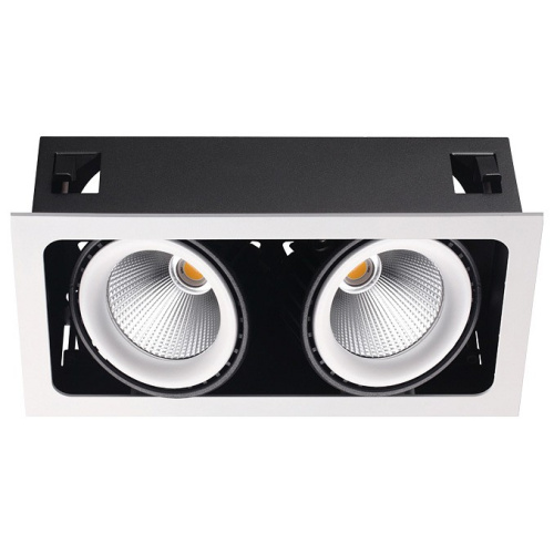 Встраиваемый светильник Novotech Gesso 358038. Фото №1