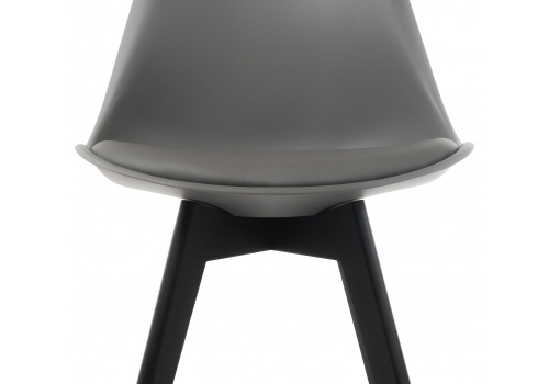 Стул Bonuss dark gray / black. Фото №3