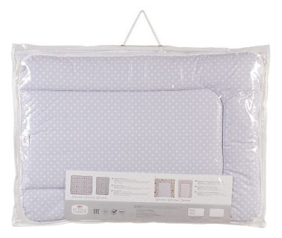 Матрас пеленальный Polini kids Бегемотик, серый. Фото №5