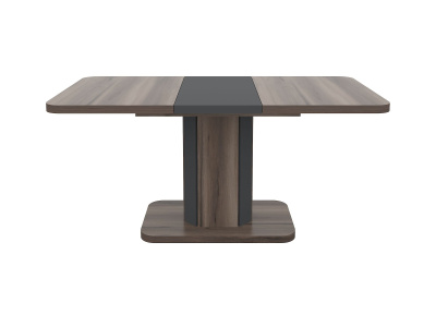 Стол раскладной А56 120/160x80 см вяз каменный/графит фото Стол раскладной А56 120/160x80 см вяз каменный/графит. Фото №5