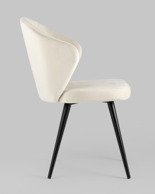 Стул Танго велюр кремовый фото Стул Танго велюр кремовый. Фото №4