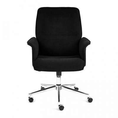 Кресло YORK флок , черный, 35 фото Кресло YORK флок , черный, 35. Фото