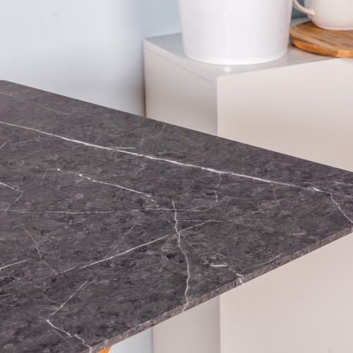 Стол Нарвик раскладной 140-180 БУК-Мрамор Графит. Фото №13