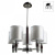 Люстра на штанге Arte Lamp Circolo A9519LM-5BR. Фото №2