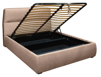 Кровать с ортопедическим основанием и ящиком Сканди 1.6 Жемчужно-белый фото Кровать с ортопедическим основанием и ящиком Сканди 1.6 Жемчужно-белый. Фото №4