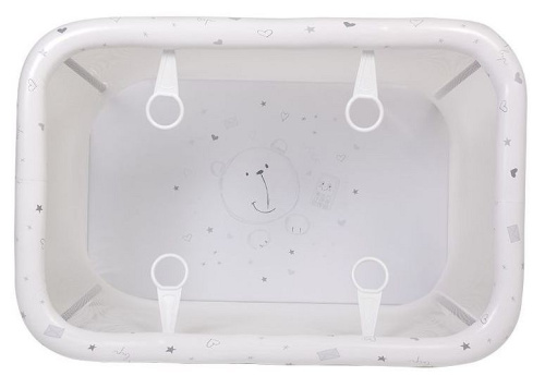 Манеж Polini Kids Classic, белый. Фото №6