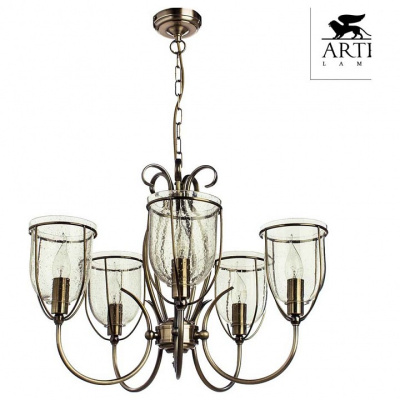 Подвесная люстра Arte Lamp Salvador A6351LM-5AB фото Подвесная люстра Arte Lamp Salvador A6351LM-5AB. Фото №2