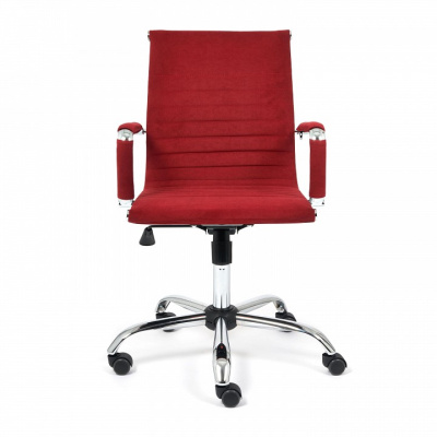 Кресло URBAN-LOW флок , бордовый, 10 фото Кресло URBAN-LOW флок , бордовый, 10. Фото №2