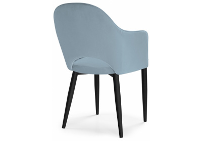 Стул Vener light blue / black фото Стул Vener light blue / black. Фото №4