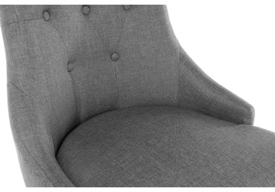 Стул деревянный Elegance dark walnut / fabric grey фото Стул деревянный Elegance dark walnut / fabric grey. Фото №5