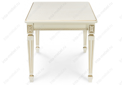 Стол деревянный Шанталь слоновая кость / золото. Фото №5