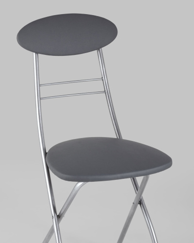 Стул складной М8-01 Компакт серый. Фото №9