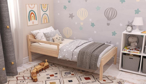 Кровать Polini Kids Simple, коричневый. Фото №12