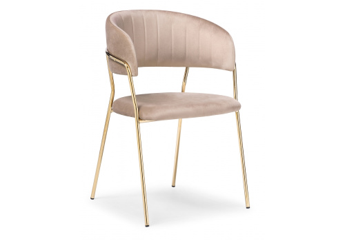 Стул Kamelia cappuccino / gold. Фото №1