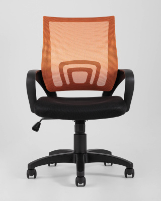 Кресло офисное TopChairs Simple оранжевое. Фото №5