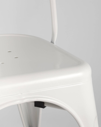 Стул TOLIX белый матовый. Фото №9