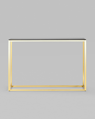 Консоль ТАУН 115*30 золото стекло smoke фото Консоль ТАУН 115*30 золото стекло smoke. Фото №4