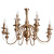 Подвесная люстра Arte Lamp Passoni A6097LM-12PB фото Подвесная люстра Arte Lamp Passoni A6097LM-12PB. Фото №1